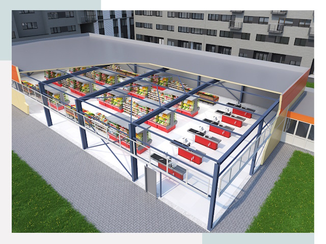 Строительство магазинов в Кандалакша от 606 руб. за м²