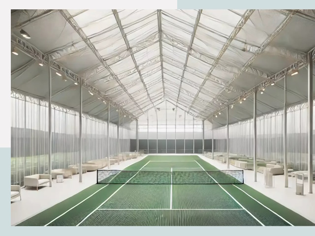 Строительство теннисных кортов в Кандалакше