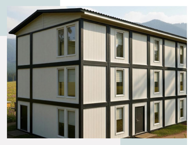 Модульные общежития в Кандалакше