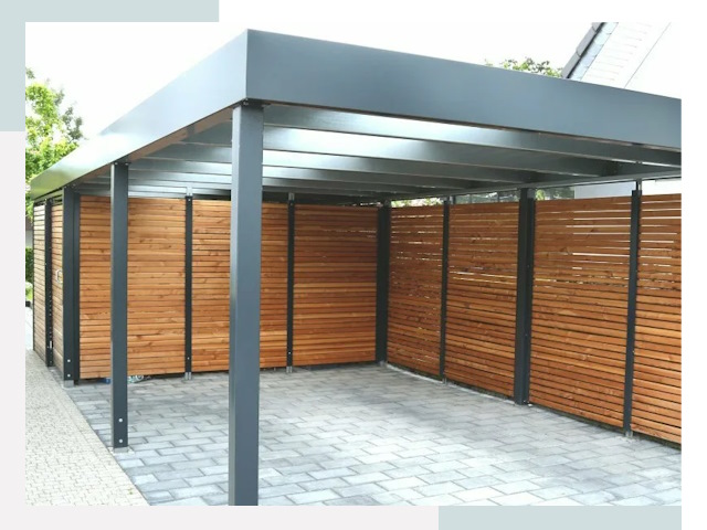 Навесы для парковки в Кандалакше