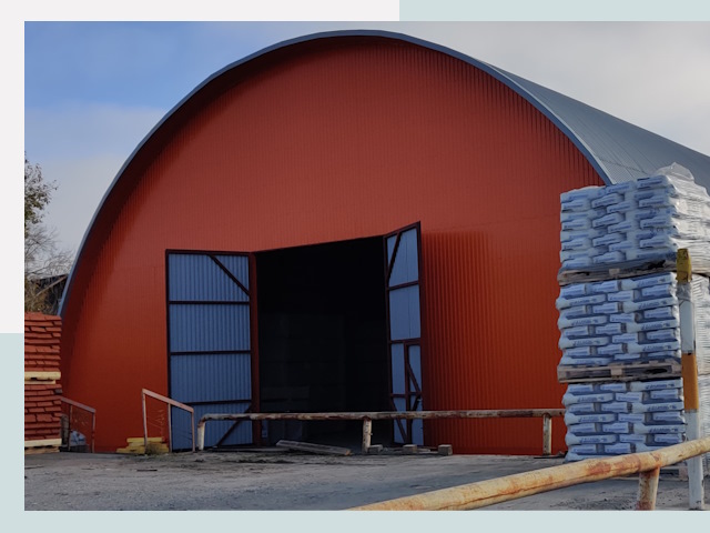 Полукруглые ангары по цене от 606 руб. в Кандалакша