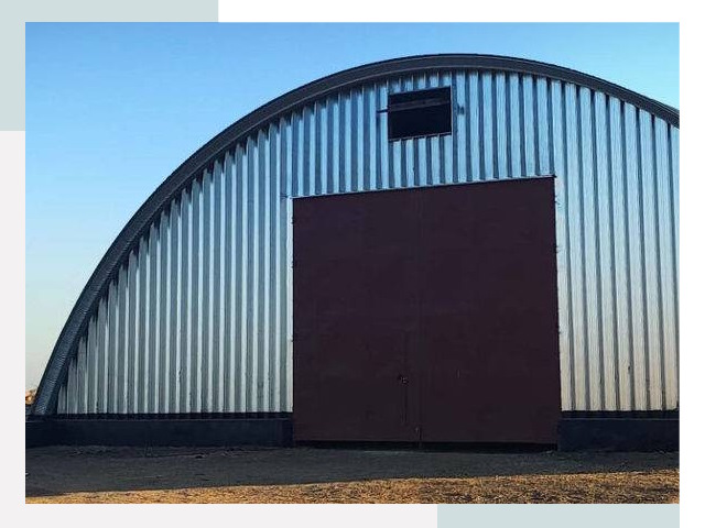 Бескаркасные ангары в Кандалакше