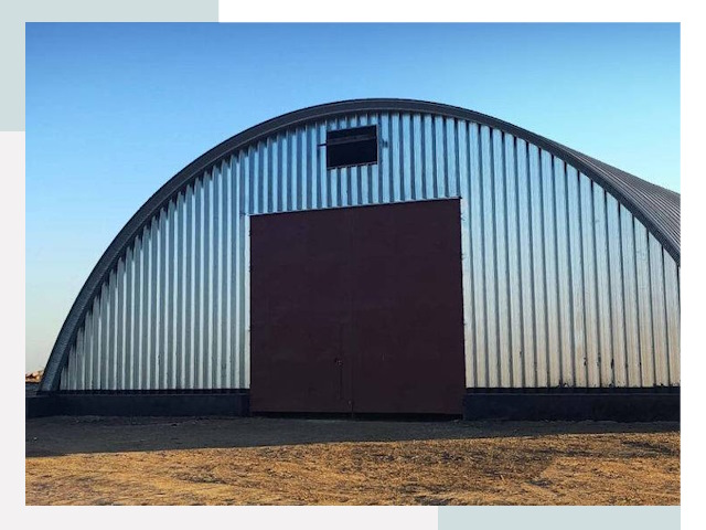 Арочные ангары в Кандалакше