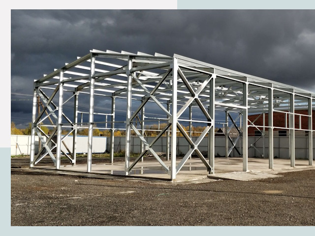 Двускатные ангары в Кандалакша от 606 руб. за квадрат