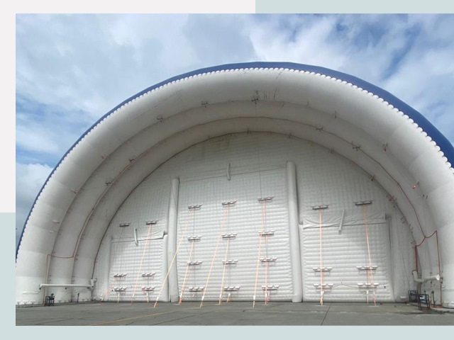 Пневмокаркасные ангары от СтальСтрой-Кнд по цене от 606 руб.