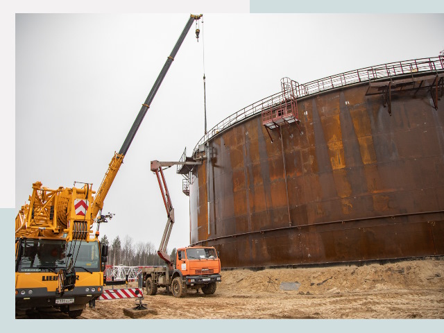 Монтаж резервуаров в Кандалакше от 606 руб. за м³