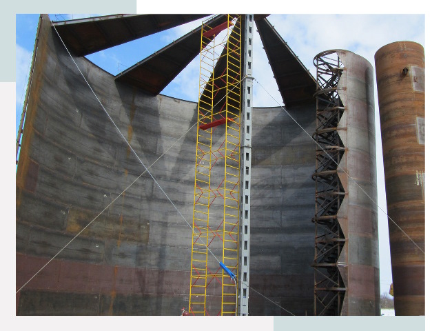 Строительство резервуаров в Кандалакше