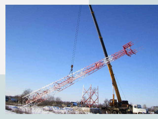 Строительство башен связи в Кандалакше от 606 руб.