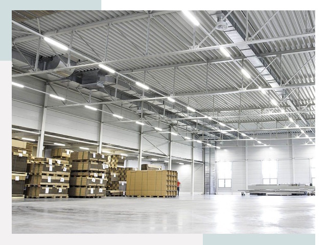 Освещение ангаров в Кандалакше