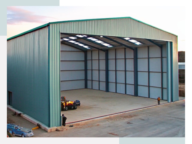 Строительство ангаров в Кандалакше